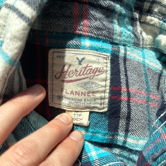 American Eagle men XXS button down! - Picture 2 of 3